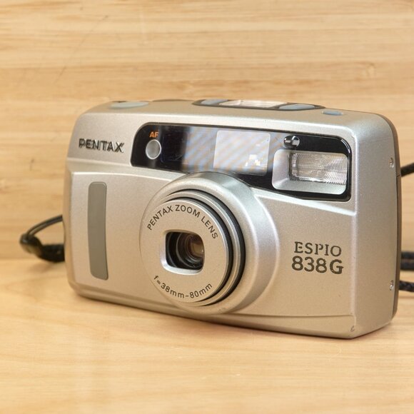 Vintage Pentax Espio 838G / 35mm Point and Shoot Film Camera / Tested & Working - Picture 3 of 9